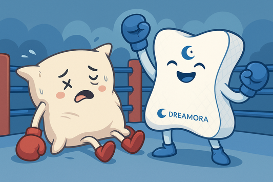 Разлика между обикновена и ортопедична възглавница